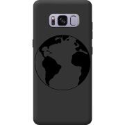 Чорний чохол BoxFace Samsung Galaxy S8 (G950) Earth
