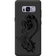 Чорний чохол BoxFace Samsung Galaxy S8 (G950) Snake