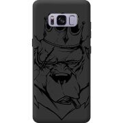 Чорний чохол BoxFace Samsung Galaxy S8 (G950) Bear King