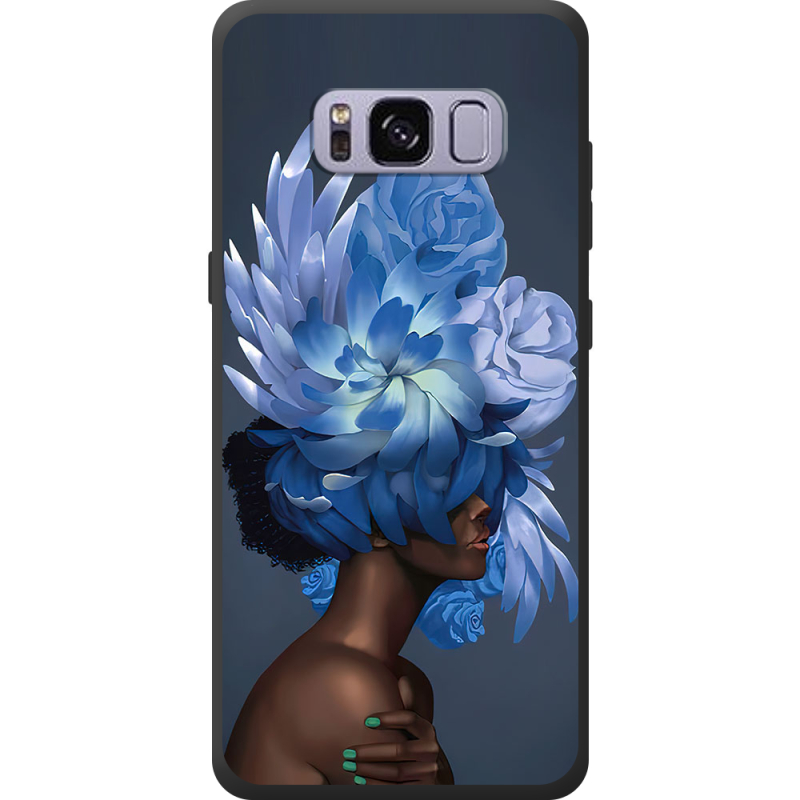 Чехол Uprint Samsung G950 Galaxy S8 Exquisite Blue Flowers