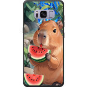 Чехол Uprint Samsung G950 Galaxy S8 Капібара з кавуном