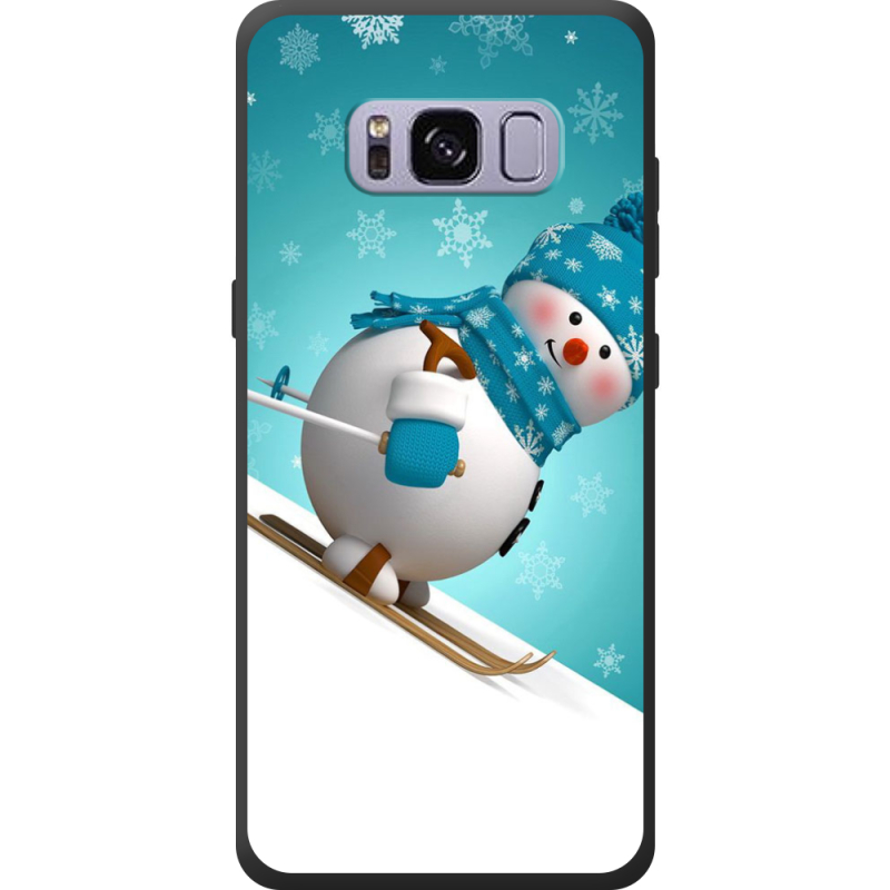 Чехол Uprint Samsung G950 Galaxy S8 Skier Snowman