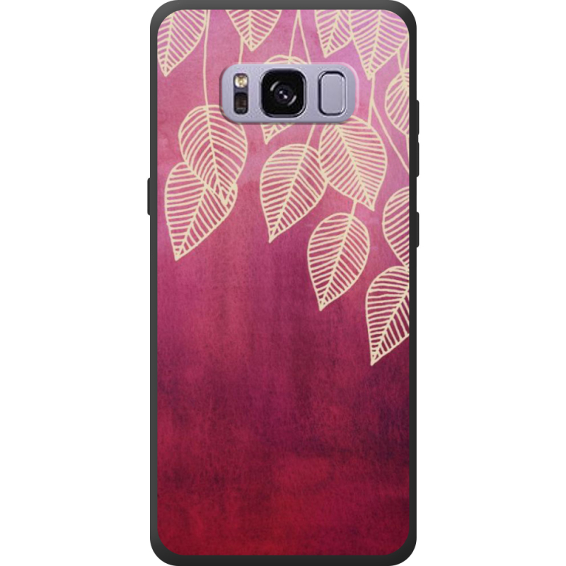 Чехол Uprint Samsung G950 Galaxy S8 Gold Leaves