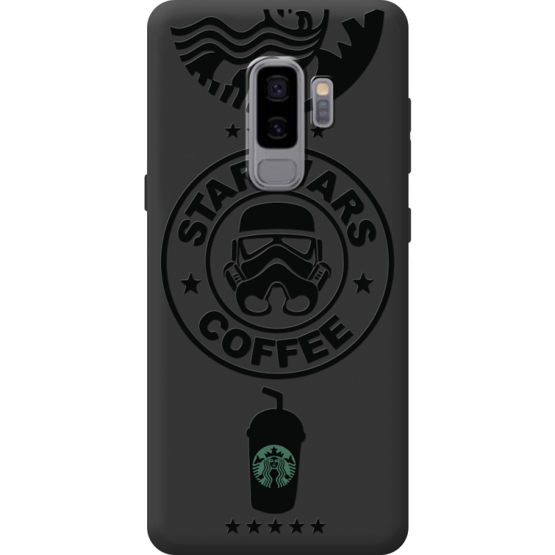 Чорний чохол BoxFace Samsung Galaxy S9 Plus (G965) Dark Coffee