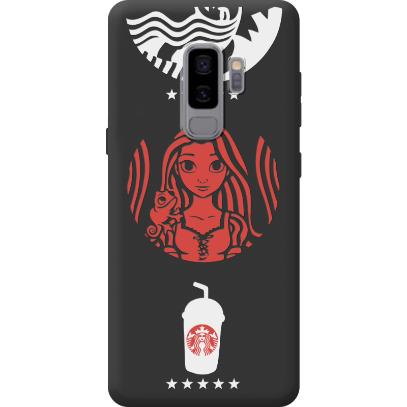 Чорний чохол BoxFace Samsung Galaxy S9 Plus (G965) RedWhite Coffee