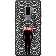 Чорний чохол BoxFace Samsung Galaxy S9 Plus (G965) Man Pattern
