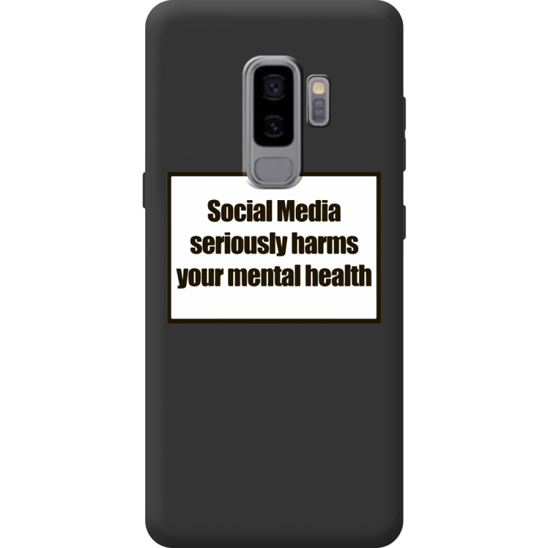 Чорний чохол BoxFace Samsung Galaxy S9 Plus (G965) 