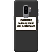 Чорний чохол BoxFace Samsung Galaxy S9 Plus (G965) 