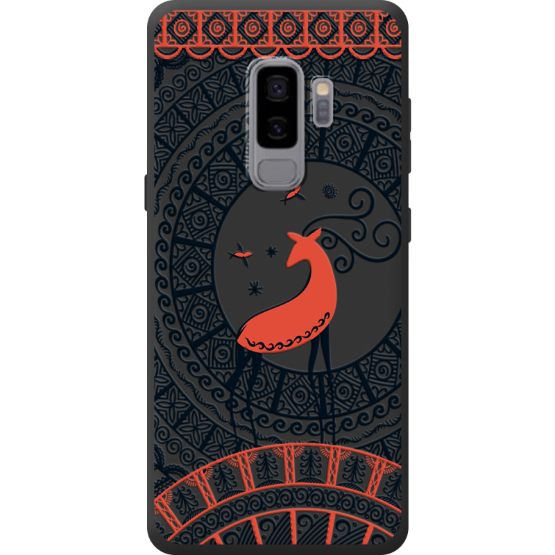 Чорний чохол BoxFace Samsung Galaxy S9 Plus (G965) Ornament
