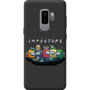 Чорний чохол BoxFace Samsung Galaxy S9 Plus (G965) Among Us Impostors
