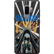 Чорний чохол BoxFace Samsung Galaxy S9 Plus (G965) Привид Києва в дії
