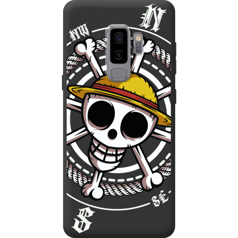 Чорний чохол BoxFace Samsung Galaxy S9 Plus (G965) One Piece Компас