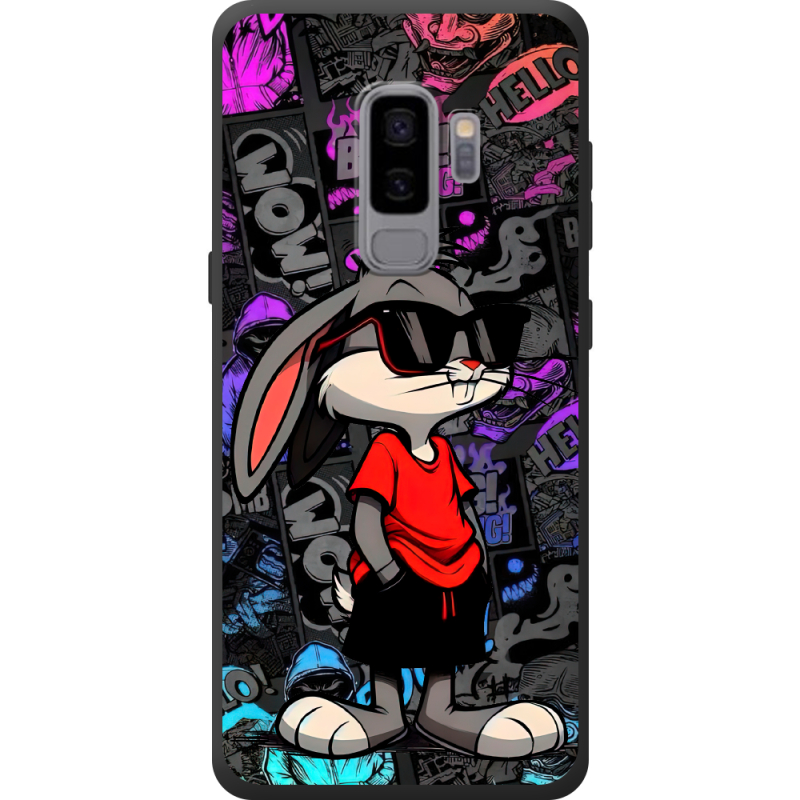 Чорний чохол BoxFace Samsung Galaxy S9 Plus (G965) Малий вухань