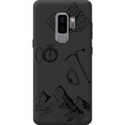 Чорний чохол BoxFace Samsung Galaxy S9 Plus (G965) Mountains