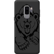 Чорний чохол BoxFace Samsung Galaxy S9 Plus (G965) Grizzly Bear