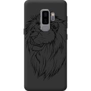 Чорний чохол BoxFace Samsung Galaxy S9 Plus (G965) Lion