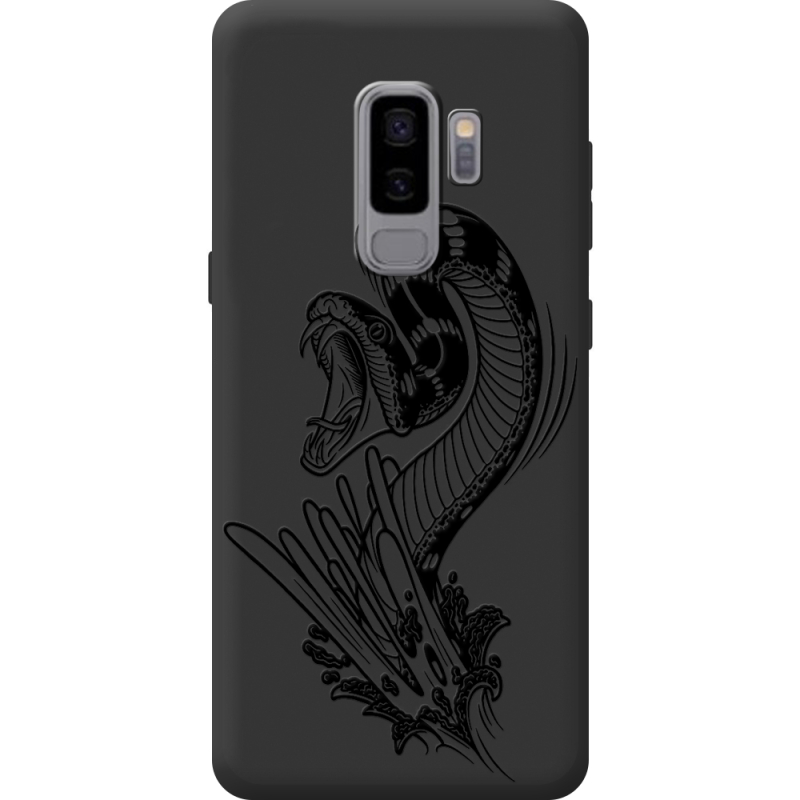 Чорний чохол BoxFace Samsung Galaxy S9 Plus (G965) Snake
