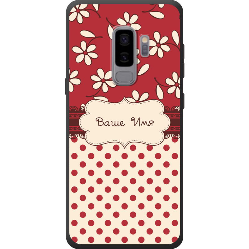 Чехол Uprint Samsung G965 Galaxy S9 Plus Именной Polka Dots
