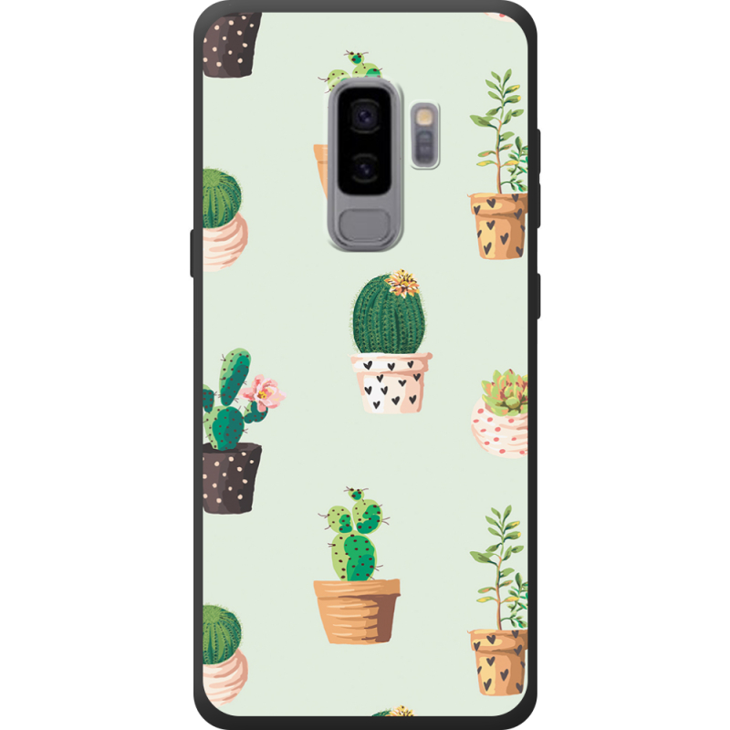 Чехол Uprint Samsung G965 Galaxy S9 Plus L-green Cacti