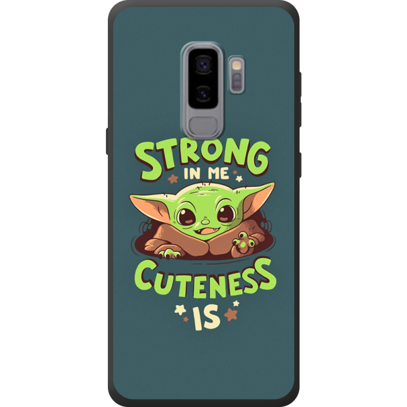 Чехол Uprint Samsung G965 Galaxy S9 Plus Strong in me Cuteness is