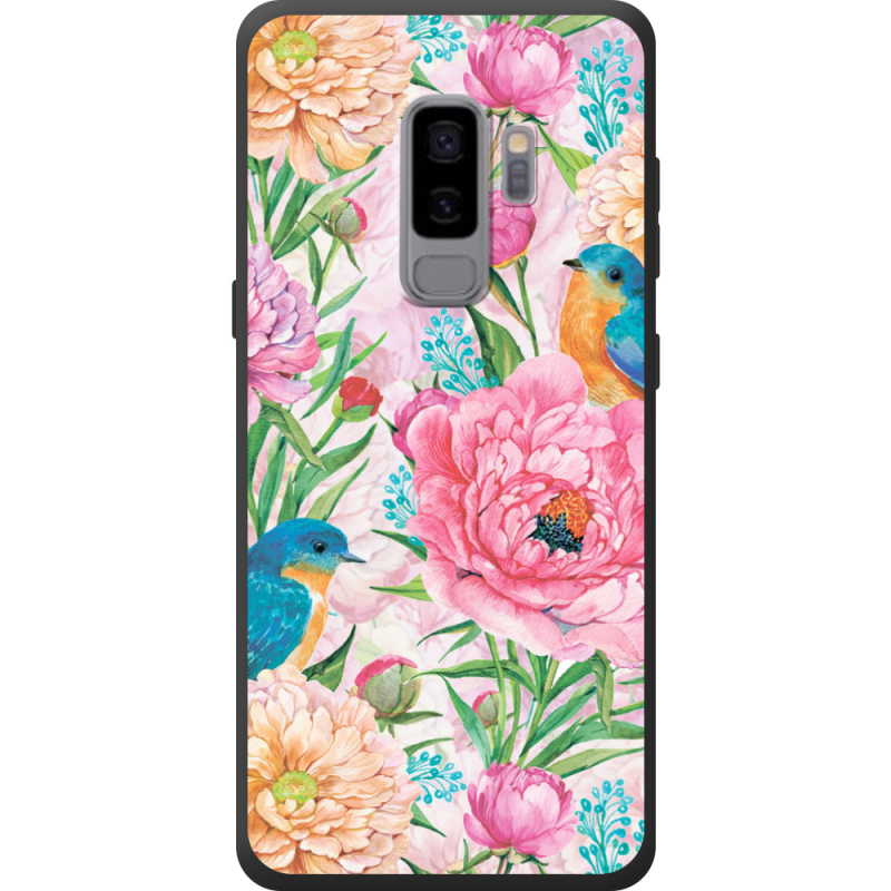 Чехол Uprint Samsung G965 Galaxy S9 Plus Birds in Flowers