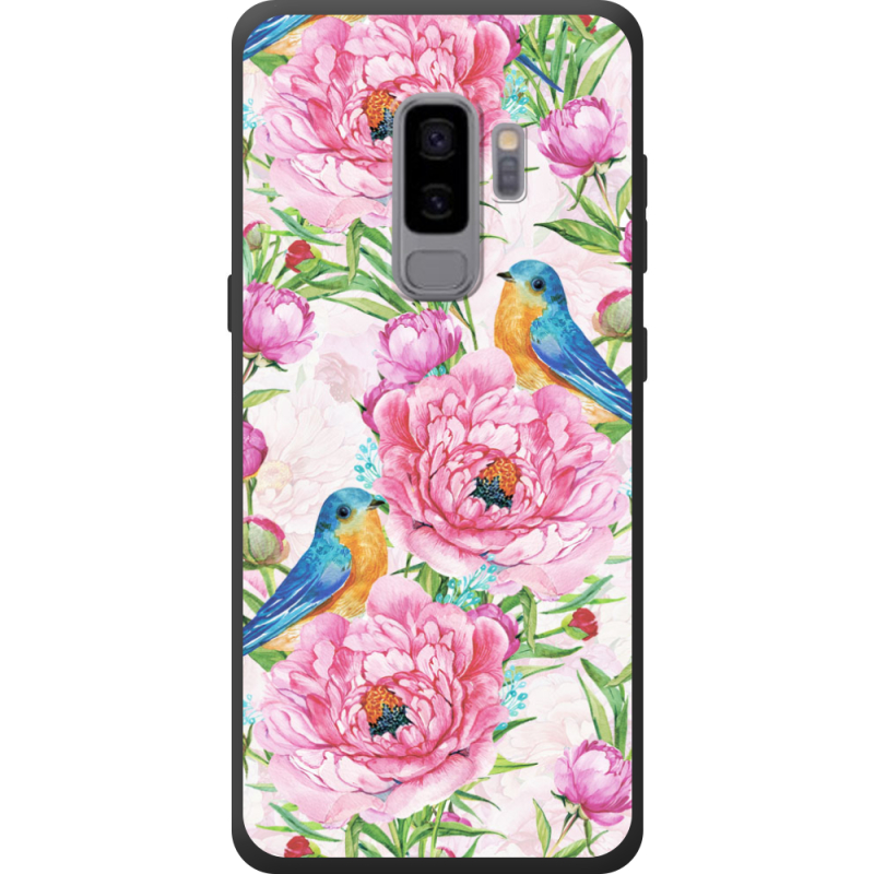 Чехол Uprint Samsung G965 Galaxy S9 Plus Birds and Flowers