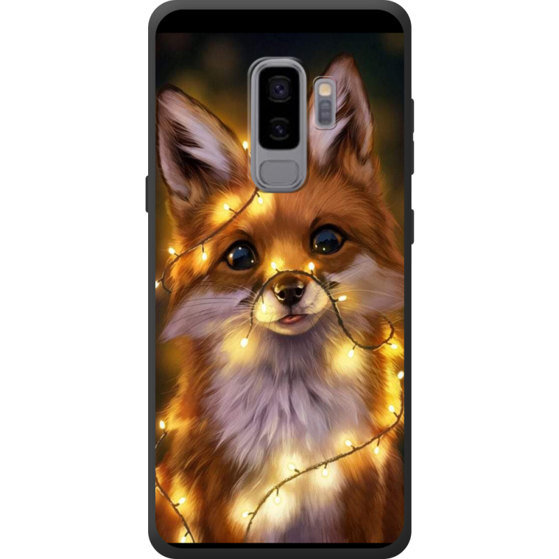 Чехол Uprint Samsung G965 Galaxy S9 Plus Різдвяна лисичка