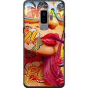 Чехол Uprint Samsung G965 Galaxy S9 Plus Yellow Girl Pop Art