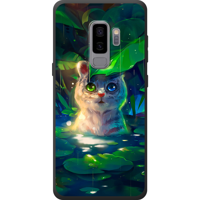 Чехол Uprint Samsung G965 Galaxy S9 Plus White Tiger Cub