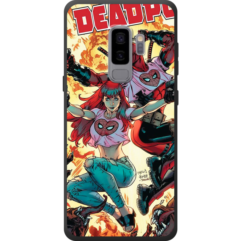 Чехол Uprint Samsung G965 Galaxy S9 Plus Deadpool and Mary Jane