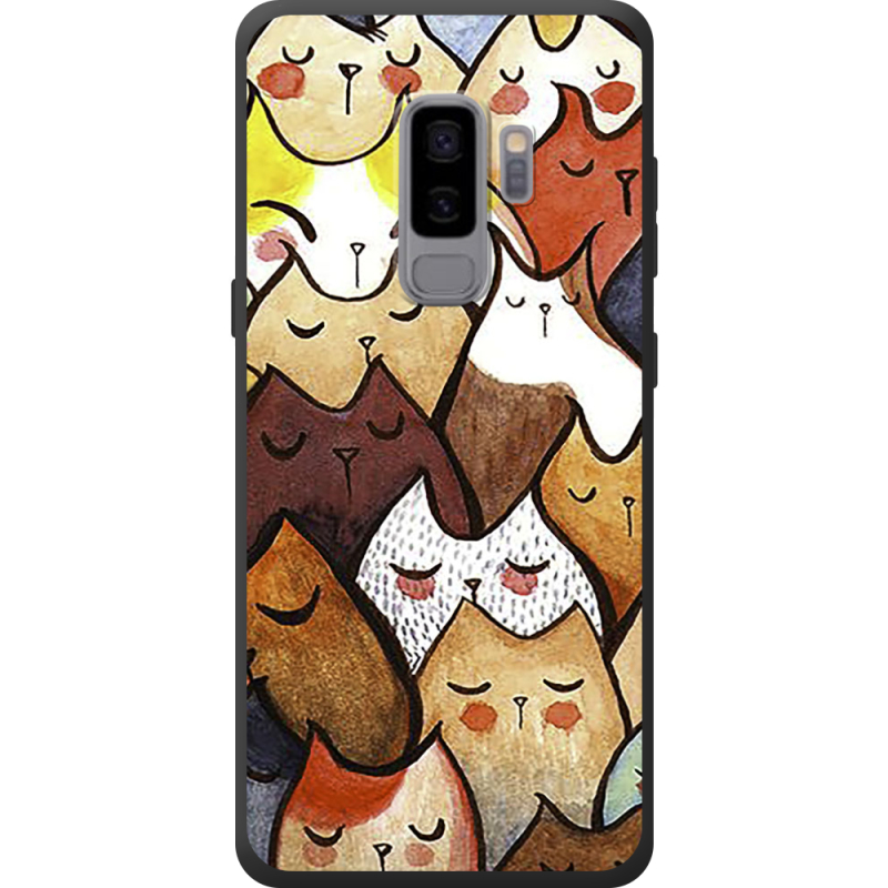 Чехол Uprint Samsung G965 Galaxy S9 Plus Sleepy Cats