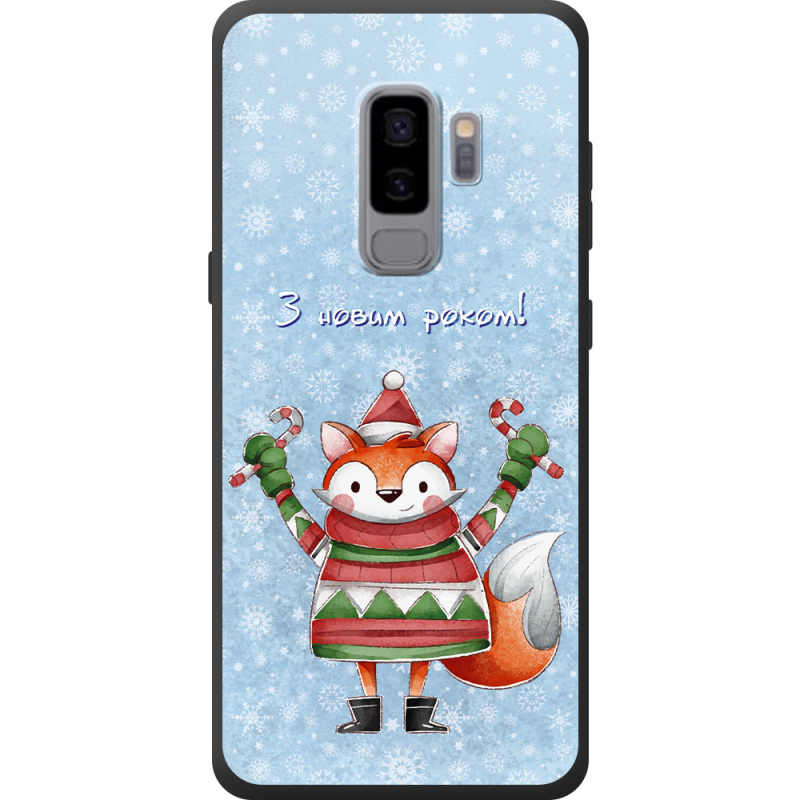 Чехол Uprint Samsung G965 Galaxy S9 Plus Fox З новим роком!
