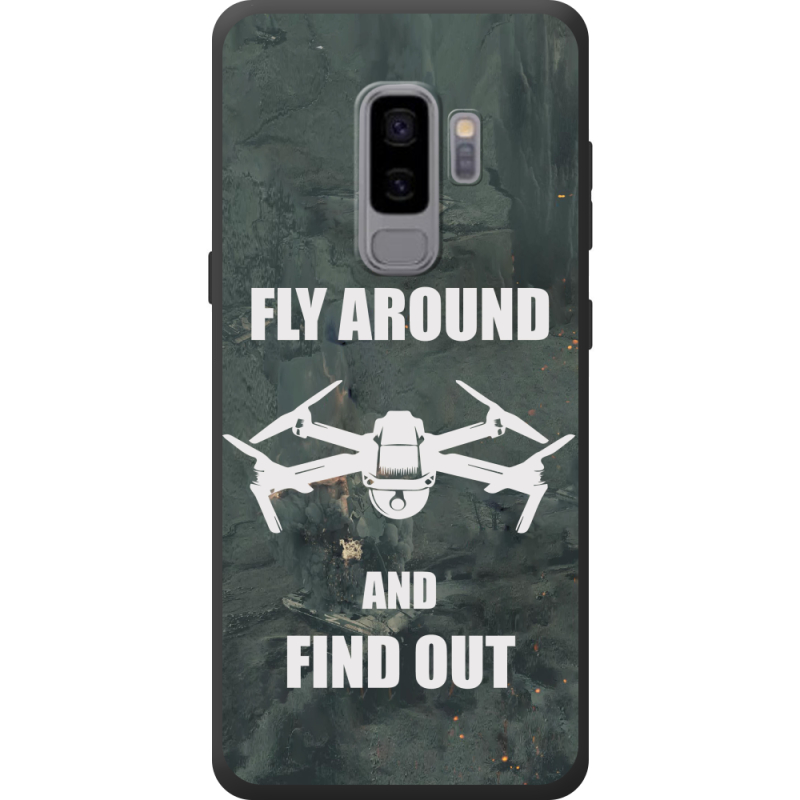 Чехол Uprint Samsung G965 Galaxy S9 Plus Дрон Fly Around
