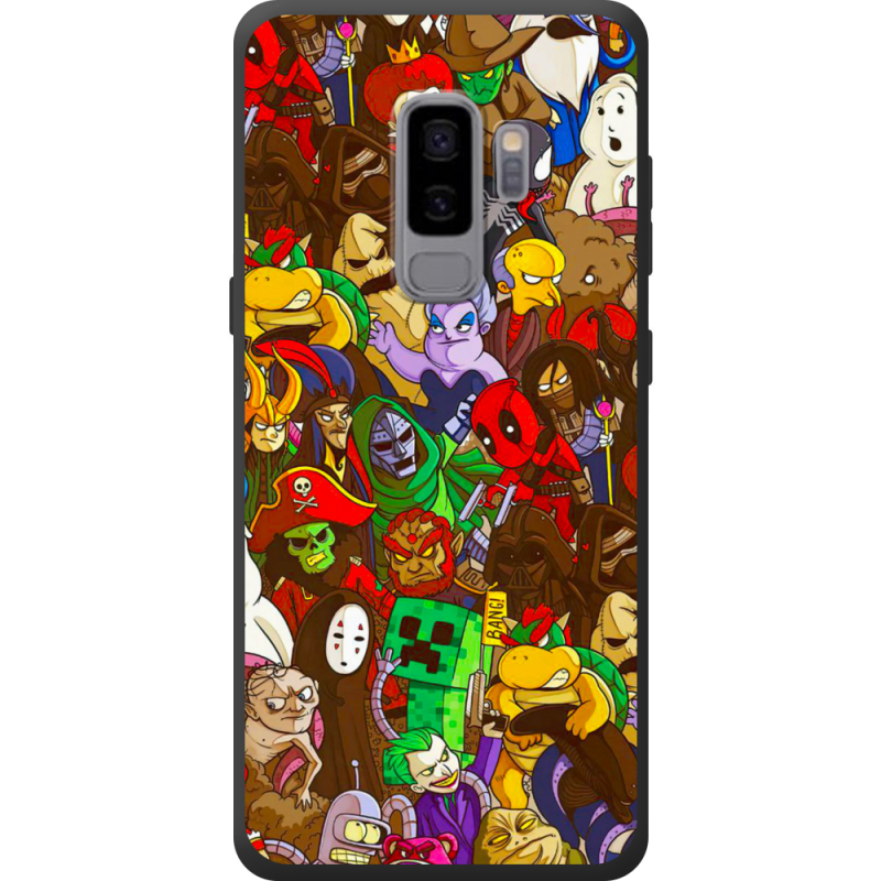 Чехол Uprint Samsung G965 Galaxy S9 Plus Злодеи