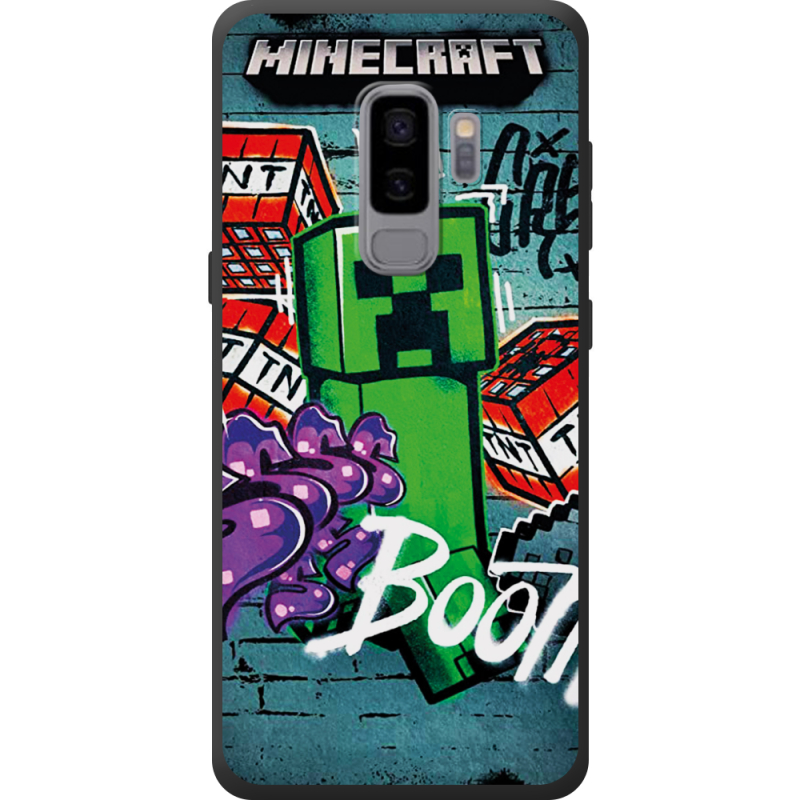 Чехол Uprint Samsung G965 Galaxy S9 Plus Minecraft Graffiti