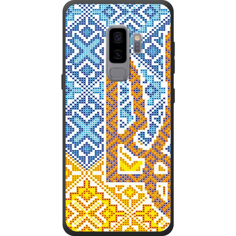 Чехол Uprint Samsung G965 Galaxy S9 Plus Тризуб Вишивка