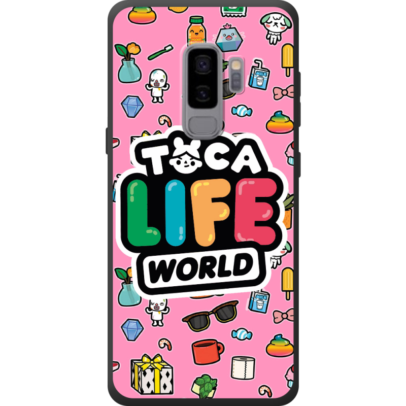 Чехол Uprint Samsung G965 Galaxy S9 Plus Toca Boca Life World