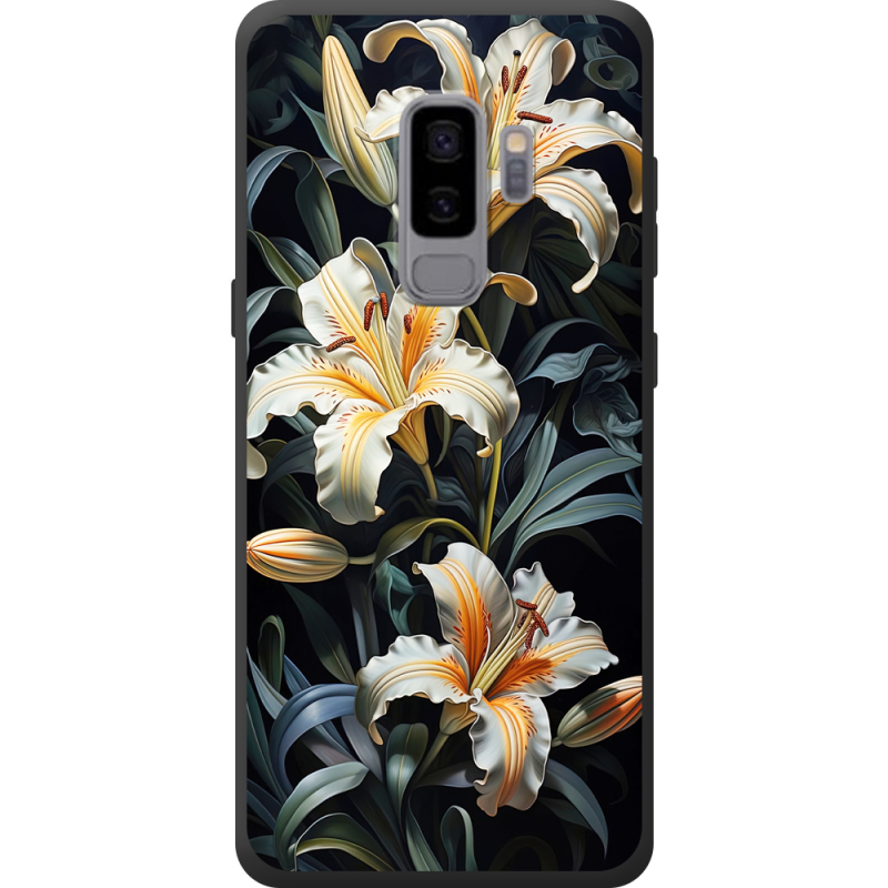 Чехол Uprint Samsung G965 Galaxy S9 Plus Сяйво цвіту ночі