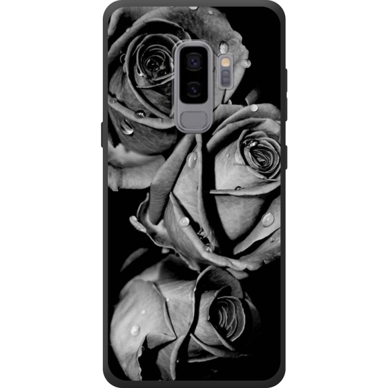Чехол Uprint Samsung G965 Galaxy S9 Plus Black and White Roses