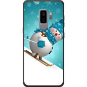 Чехол Uprint Samsung G965 Galaxy S9 Plus Skier Snowman