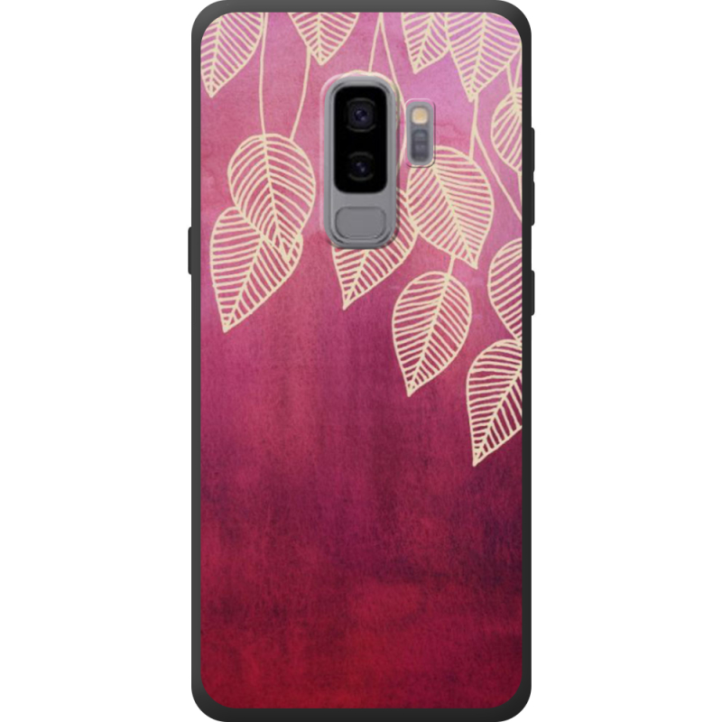 Чехол Uprint Samsung G965 Galaxy S9 Plus Gold Leaves
