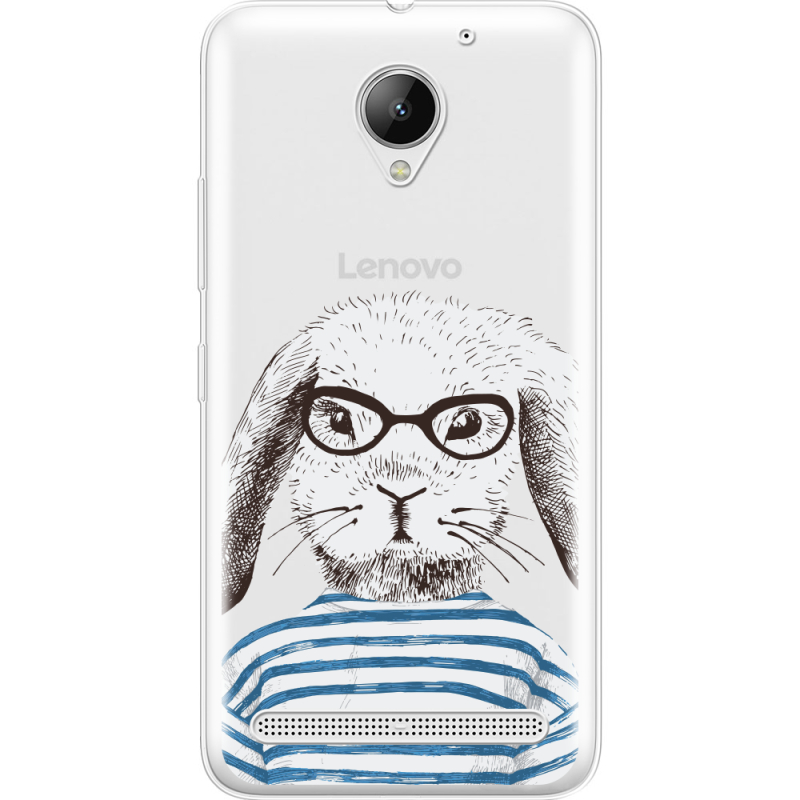 Прозрачный чехол Uprint Lenovo C2 K10a40 / C2 Power MR. Rabbit