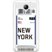 Прозрачный чехол Uprint Lenovo C2 K10a40 / C2 Power Ticket New York