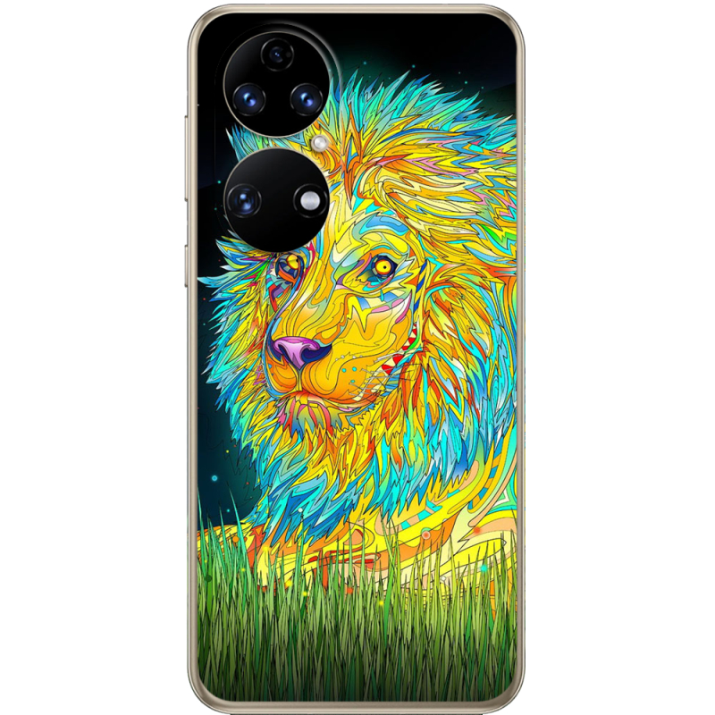 Чохол BoxFace Huawei P50 Moonlight Lion