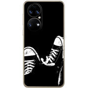 Чохол BoxFace Huawei P50 Black Sneakers