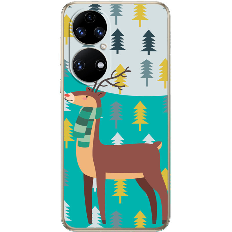 Чохол BoxFace Huawei P50 Foresty Deer