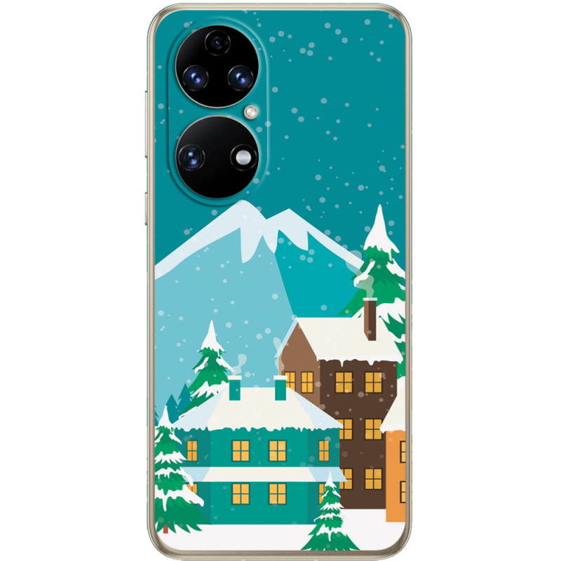 Чохол BoxFace Huawei P50 Winteforest