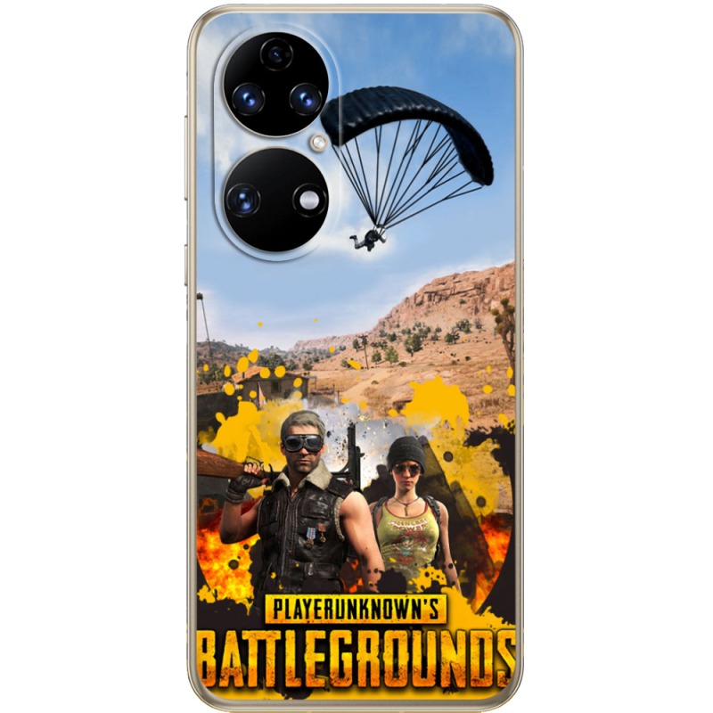 Чохол BoxFace Huawei P50 Pubg parachute