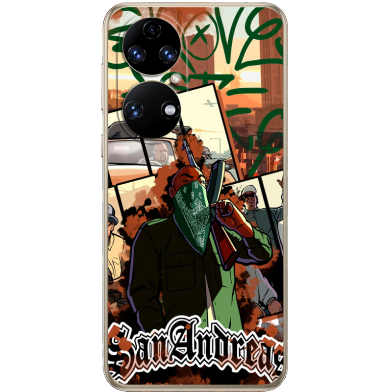 Чохол BoxFace Huawei P50 GTA San Andreas