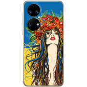 Чохол BoxFace Huawei P50 Ukraine Girl